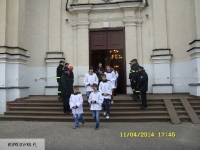 Droga Krzyżowa ulicami miasta 11.04.2014r.